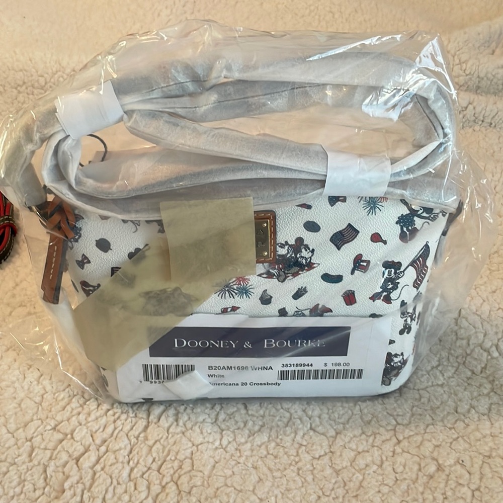 Disney Dooney & Bourke Mickey Americana.  Brand new in original packaging.